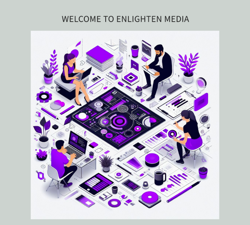 Enlighten Media Homepage